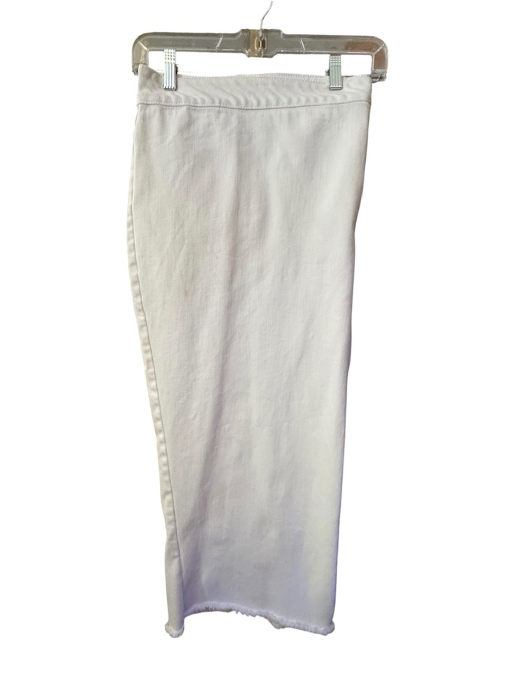 White Denim Capri Pants 28
